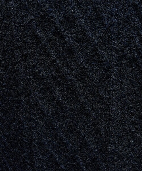 ABAHOUSE（アバハウス）の「WOOL MIX メランジシャギー アランニット（ニット/セーター・メンズ・ブルー/ホワイト/ダークネイビー/オレンジ・46/48）」の10枚目の写真