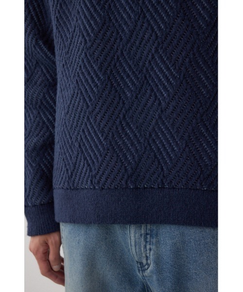 セール】ダイヤ柄ニットトップス（ニット/セーター）｜AZUL BY MOUSSY