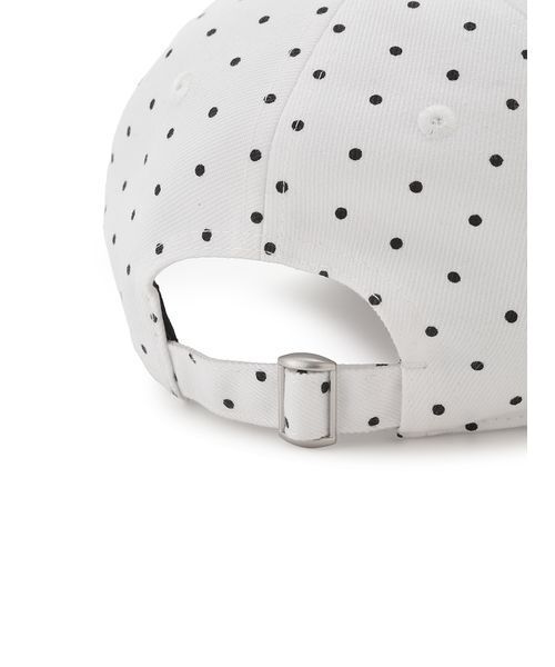 SNIDEL（スナイデル）の「バリエキャップ（キャップ・レディース・ホワイト/ライトブルー/ドット・F）」の10枚目の写真