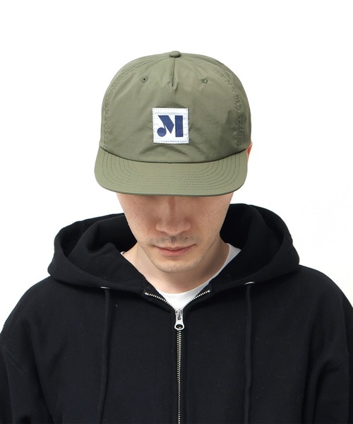 MFC STORE（エムエフシーストア）の「MFC STORE “M” GEOMETRY CAP（キャップ・メンズ・ブラック/オリーブ/ライトグレー・FREE）」の5枚目の写真