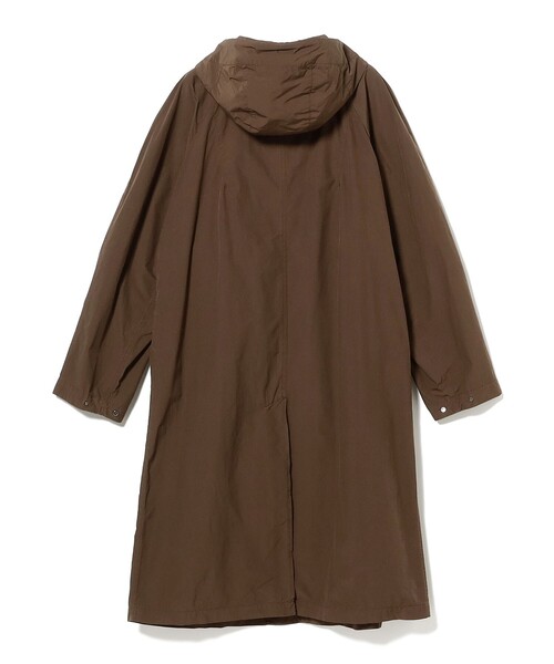 International Gallery BEAMS(インターナショナルギャラリービームス)の「QUATTROCCHI / ガーメントダイ フーデッド コート(その他アウター・メンズ・ネイビー/ブラウン・MEDIUM/LARGE)」の11枚目の写真