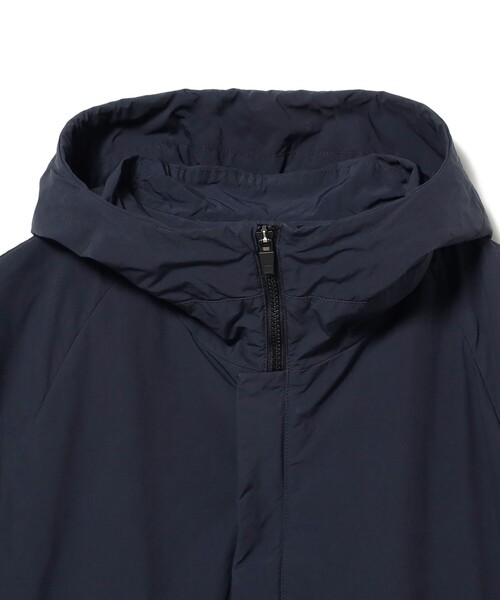 International Gallery BEAMS(インターナショナルギャラリービームス)の「QUATTROCCHI / ガーメントダイ フーデッド コート(その他アウター・メンズ・ネイビー/ブラウン・MEDIUM/LARGE)」の13枚目の写真