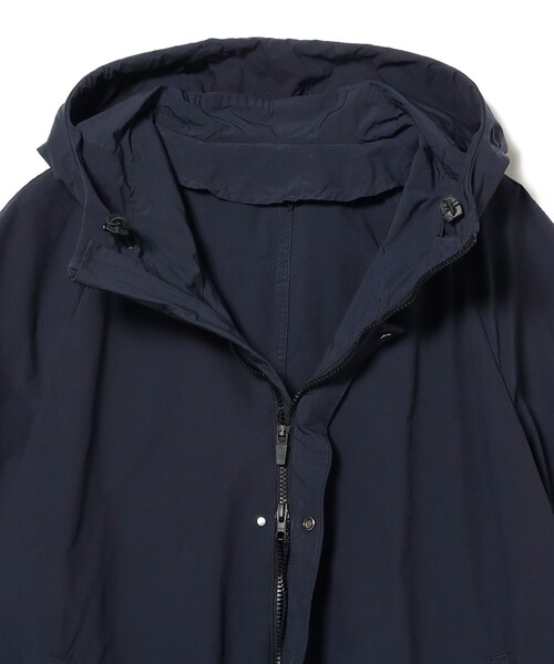 International Gallery BEAMS(インターナショナルギャラリービームス)の「QUATTROCCHI / ガーメントダイ フーデッド コート(その他アウター・メンズ・ネイビー/ブラウン・MEDIUM/LARGE)」の14枚目の写真