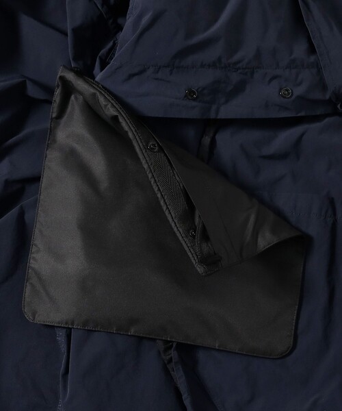 International Gallery BEAMS(インターナショナルギャラリービームス)の「QUATTROCCHI / ガーメントダイ フーデッド コート(その他アウター・メンズ・ネイビー/ブラウン・MEDIUM/LARGE)」の19枚目の写真