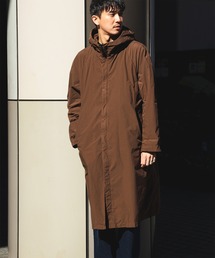 International Gallery BEAMS | QUATTROCCHI / ガーメントダイ フーデッド コート(その他アウター)