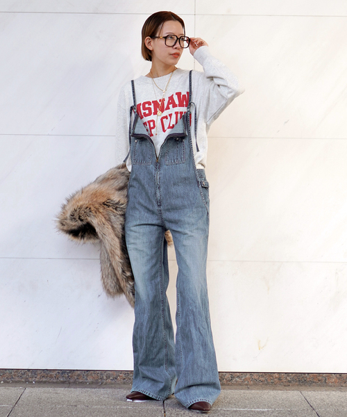 Deuxieme Classe JOHNBULL フレンチサロペット デニム JOHNBULL/ジョンブル】フレンチサロペット（サロペット/オーバーオール