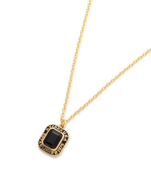 AVIREX by J.H.M CO.,LTD.》BLASS COLLEGE NECKLACE WITH ONYX 
