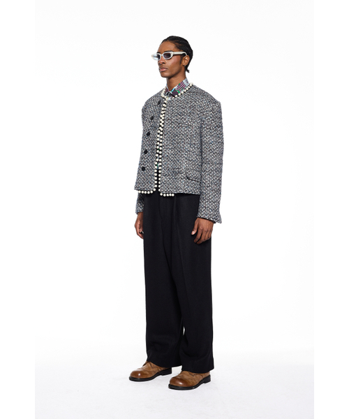GREEDILOUS(グリディアス)の「Pearl Tweed Jacket(その他アウター・メンズ・その他・S/M/L/XS)」の2枚目の写真