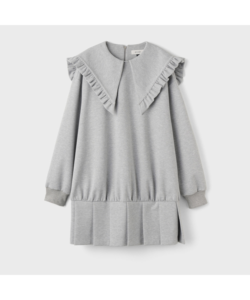 DEWEDEWE(デュイデュイ)の「ビッグカラードレス (2カラー)(ワンピース・レディース・ブラック/グレー・SMALL/MEDIUM)」の1枚目の写真