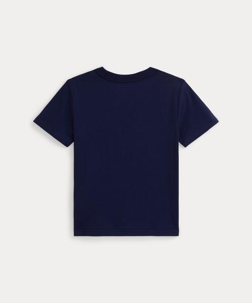POLO RALPH LAUREN CHILDRENSWEAR(ポロ ラルフ ローレン チルドレンズウェア)の「Polo ベア コットン ジャージー Tシャツ(Tシャツ/カットソー・キッズ・ネイビー系1・3/4/6/7)」の4枚目の写真