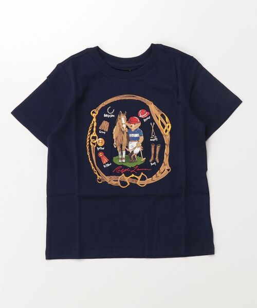 POLO RALPH LAUREN CHILDRENSWEAR(ポロ ラルフ ローレン チルドレンズウェア)の「Polo ベア コットン ジャージー Tシャツ(Tシャツ/カットソー・キッズ・ネイビー系1・3/4/6/7)」の3枚目の写真