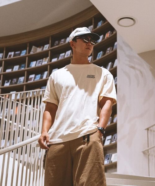 eastserviceshop（イーストサービスショップ）の「Vice Shop Half T - Cream（Tシャツ/カットソー・レディース・アイボリー・SMALL/MEDIUM/LARGE）」の9枚目の写真