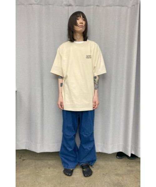 eastserviceshop（イーストサービスショップ）の「Vice Shop Half T - Cream（Tシャツ/カットソー・レディース・アイボリー・SMALL/MEDIUM/LARGE）」の12枚目の写真