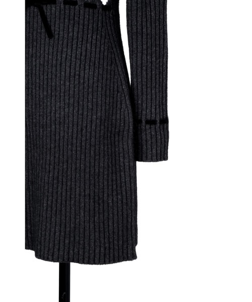 Moor Argyle Ribbon Knit Dress（ワンピース）｜Her lip to（ハー