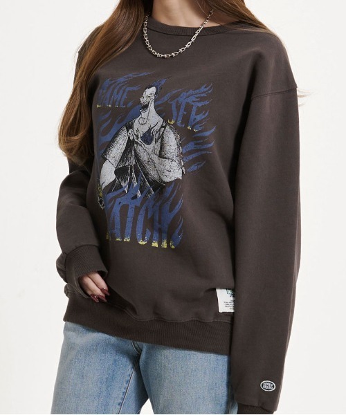 DISCUS(ディスカス)の「『DISCUS/ディスカス×DISNEY/ディズニー』DISCUS×Villains Sweat (スウェット・レディース・ブラック系8/ブラック系7/ブラック系6/ブラック系5/ブラック系4/ブラック系3/ブラック系2/ブラック系1・L/M)」の20枚目の写真