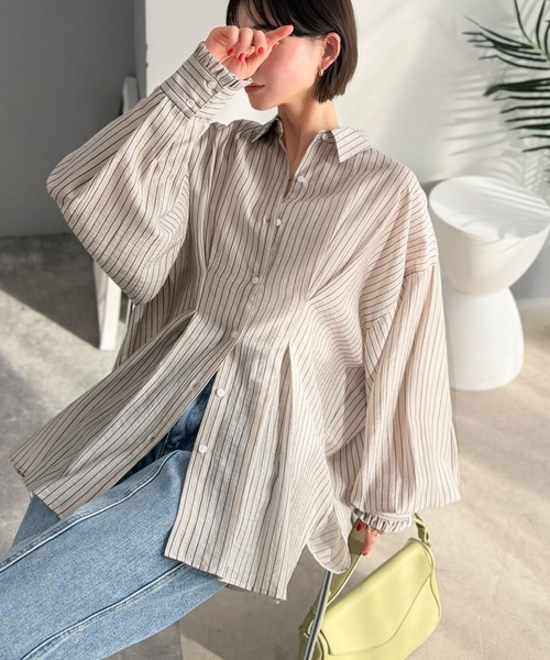 familiar ストライプ 長袖カットソー 90 familiar長袖Tシャツ 90cm 【公式通販】