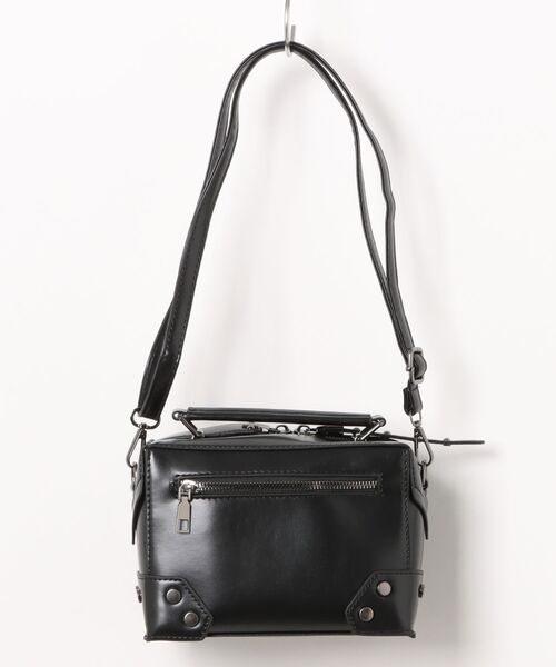 Mayree(メイリー)の「【urge select】Y2K ボックス型 ショルダーバック/ハンドバック【2way】(ショルダーバッグ・レディース・ブラック系1/ブラック系2・FREE)」の3枚目の写真