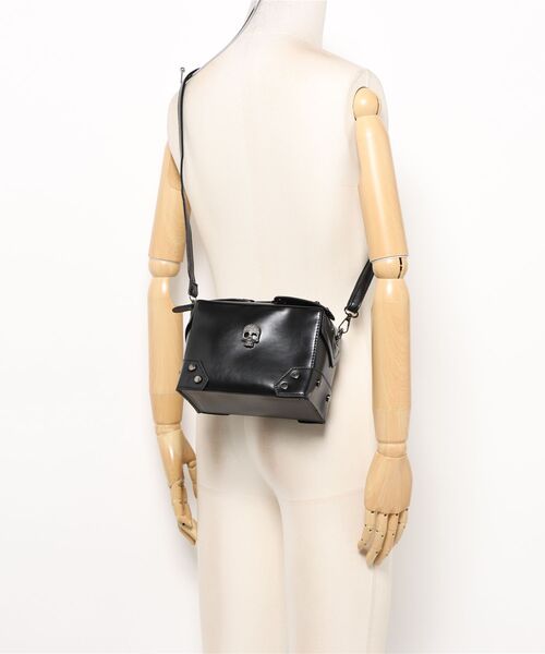 Mayree(メイリー)の「【urge select】Y2K ボックス型 ショルダーバック/ハンドバック【2way】(ショルダーバッグ・レディース・ブラック系1/ブラック系2・FREE)」の6枚目の写真