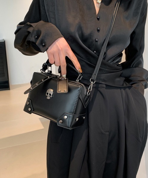 Mayree(メイリー)の「【urge select】Y2K ボックス型 ショルダーバック/ハンドバック【2way】(ショルダーバッグ・レディース・ブラック系1/ブラック系2・FREE)」の2枚目の写真