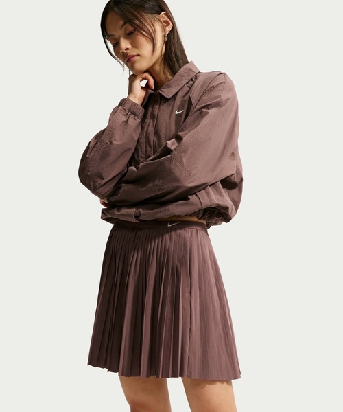 NIKE(ナイキ)の「NIKE AS W NSW PLEATED SKIRT / ナイキ ウィメンズ NSW プリーテッド スカート 【SP】(スカート・レディース・ブラウン/ブラック・S/M/L)」の11枚目の写真