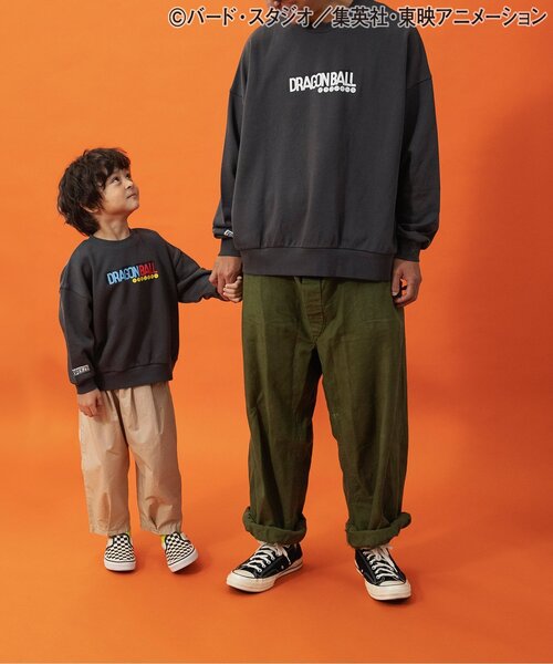 BREEZE(ブリーズ)の「【リンク】ドラゴンボールコラボ モチーフトレーナー(大人サイズ)(スウェット・メンズ・ブラック/オフホワイト・MEDIUM/LARGE)」の7枚目の写真