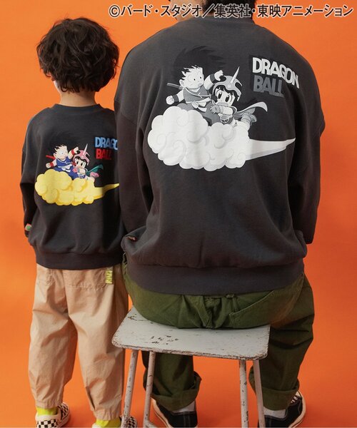 BREEZE(ブリーズ)の「【リンク】ドラゴンボールコラボ モチーフトレーナー(大人サイズ)(スウェット・メンズ・ブラック/オフホワイト・MEDIUM/LARGE)」の8枚目の写真