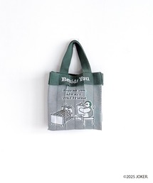 KNT365（ケイエヌティサンロクゴ）の「Co-Knitty PINGU Green（ハンドバッグ）」