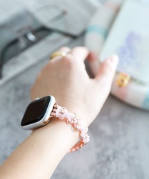 tiny tiny（ティニーティニー）の「アップルウォッチパール調コンビベルト[tiny tiny(ティニーティニー)]（スマホグッズ）」