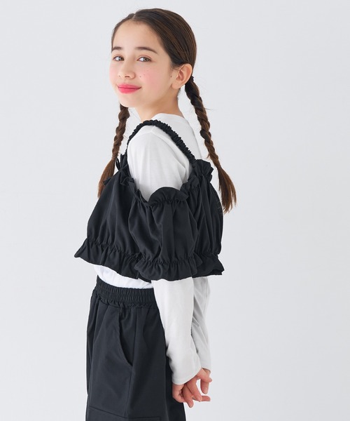 coca（coca）（コカ）の「キッズ ビスチェ＆長袖Tシャツ 2点セット（Tシャツ/カットソー・キッズ・ライトピンク/ブラック・130/120/150/140）」の21枚目の写真