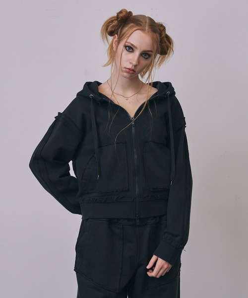 a2o(エーツーオー)の「プルオーバーパーカー(パーカー・メンズ・アイボリー・M)」の3枚目の写真