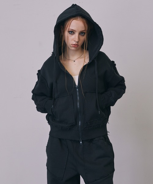 a2o(エーツーオー)の「プルオーバーパーカー(パーカー・メンズ・アイボリー・M)」の6枚目の写真