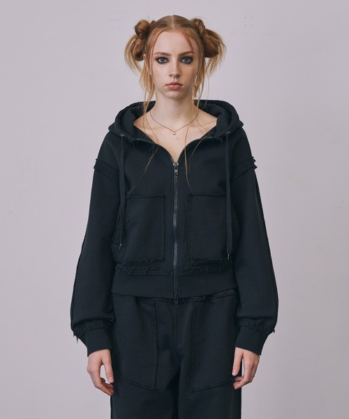 a2o(エーツーオー)の「プルオーバーパーカー(パーカー・メンズ・アイボリー・M)」の8枚目の写真