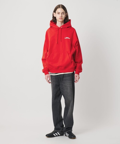 専用　ホリデイ　ウルトラヘビースウェットフーディー　パーカー　赤 ULTRA HEAVY SWEAT ZIP-UP HOODIE (Holiday) ウルトラヘビースウェット