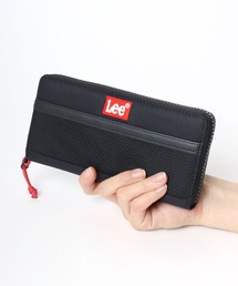Lee（リー）の「Lee（リー）ブランドロゴBOXロゴ刺繍ラウンドファスナー長財布（財布）」