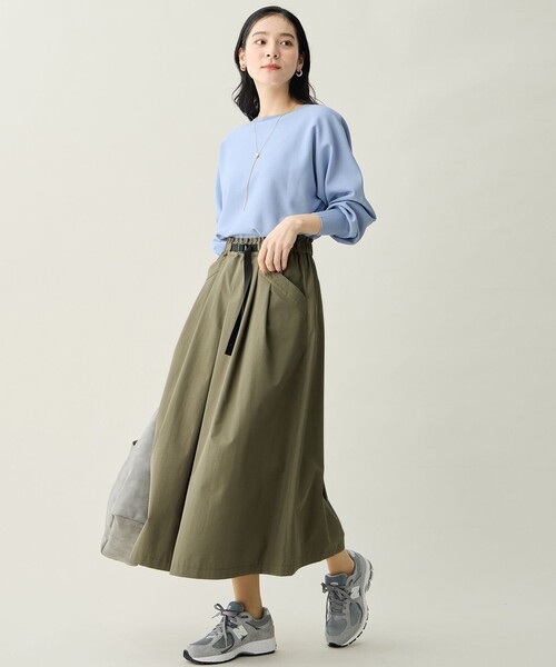 ANY(エニィ)の「タックスカート(スカート・レディース・カーキ系/ブラック系/ベージュ系・LARGE/MEDIUM)」の15枚目の写真