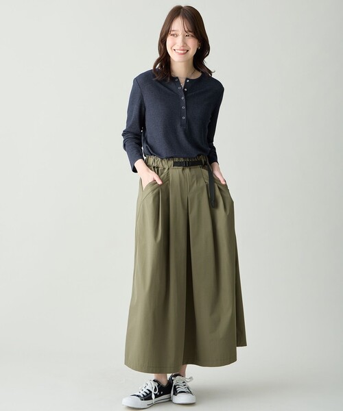 ANY(エニィ)の「タックスカート(スカート・レディース・カーキ系/ブラック系/ベージュ系・LARGE/MEDIUM)」の16枚目の写真