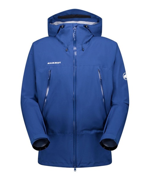 Mammut(マムート)の「マサオ ライト 2.0 ハードシェル フーデッド ジャケット AF / Masao Light 2.0 HS Hooded Jacket AF Men(ナイロンジャケット・メンズ・ブルー・XL)」の1枚目の写真