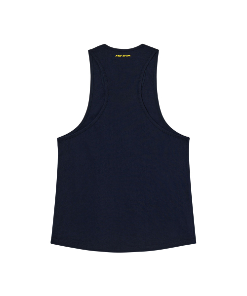 MIHAK(ミハク)の「スポンサー ロゴ ディープ スリーブレス (ネイビー)(Tシャツ/カットソー・メンズ・その他・1/2/3)」の7枚目の写真