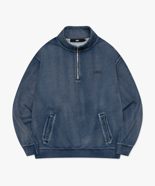 LMCの「OG QUARTER ZIP SWEATSHIRT indigo(スウェット・メンズ・その他・S/M/L/XL)」の3枚目の写真