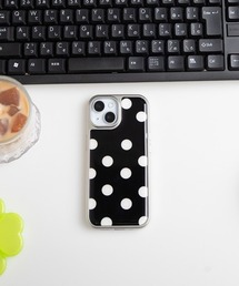 Vini | 【Vini】光沢 ドットの iPhoneケース  iPhone14/iPhone15/iPhone16/iPhone17(スマホケース/カバー)