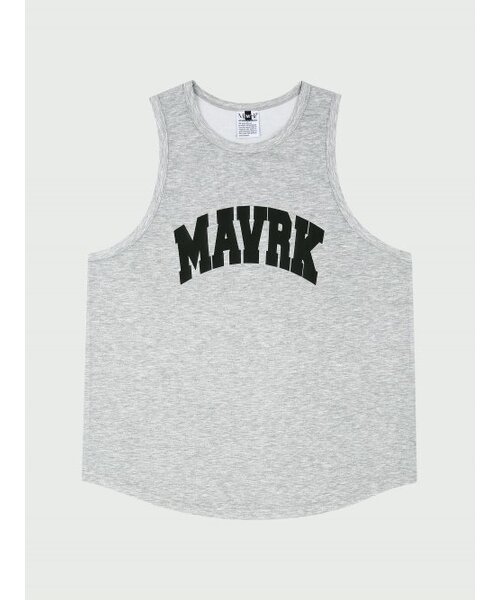 MAVRK(マーベリック)の「M カーブドロゴバランススリーブレスグレー(Tシャツ/カットソー・メンズ・グレー・FREE)」の1枚目の写真