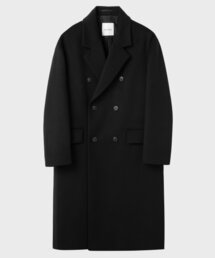 NONBLANK（ノンブランク）の「サイドディープベントコート_BLACK（チェスターコート）」