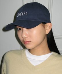 SINOON（シヌーン）の「CLASSIC LOGO CAP (NAVY)（キャップ）」