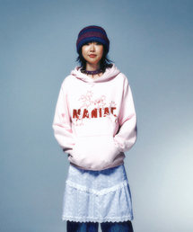 NICE GHOST CLUB（ナイスゴーストクラブ）の「MANIAC RABBITS HOODIE_PINK(NG2EFUM410A)（パーカー）」