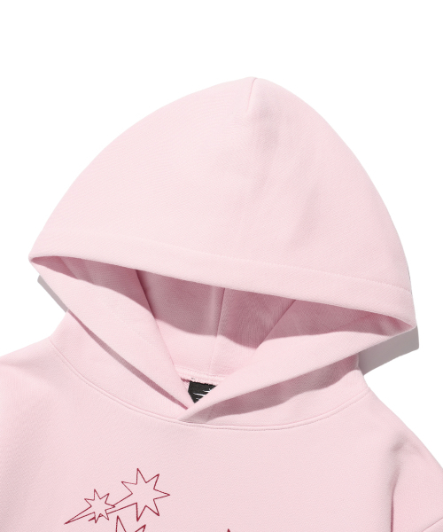 NICE GHOST CLUB（ナイスゴーストクラブ）の「MANIAC RABBITS HOODIE_PINK(NG2EFUM410A)（パーカー・レディース・ピンク・L/S/M）」の4枚目の写真