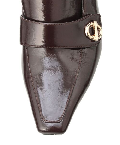 RESEXXY(リゼクシー)の「ポインテッドトゥローファーミュール(パンプス・レディース・ブラック/ブラウン・SMALL/MEDIUM/LARGE)」の9枚目の写真