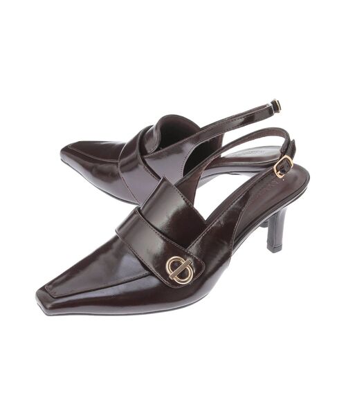 RESEXXY(リゼクシー)の「ポインテッドトゥローファーミュール(パンプス・レディース・ブラック/ブラウン・SMALL/MEDIUM/LARGE)」の11枚目の写真