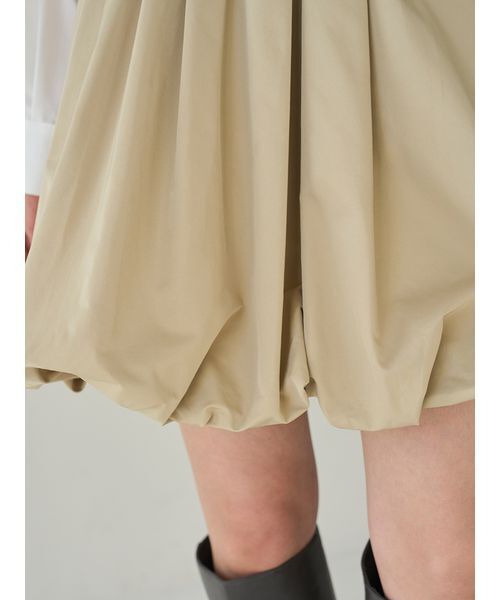 SNIDEL（スナイデル）の「バルーンフレアスカショーパン（その他パンツ・レディース・ブラック/ホワイト/ベージュ・1/0）」の10枚目の写真