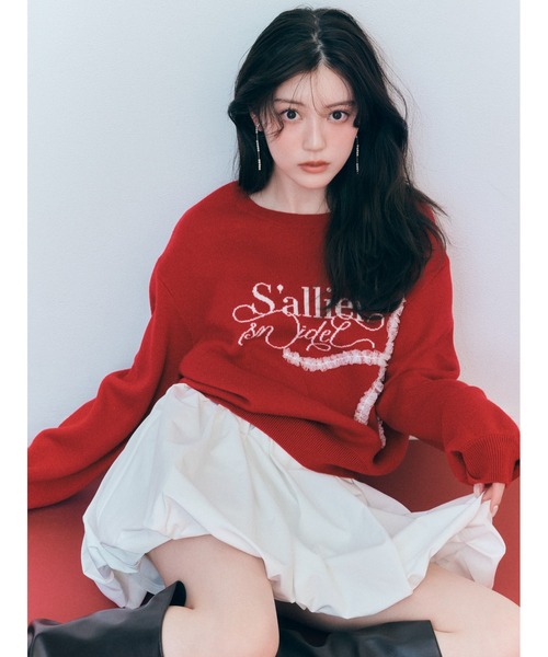 SNIDEL（スナイデル）の「バルーンフレアスカショーパン（その他パンツ・レディース・ブラック/ホワイト/ベージュ・1/0）」の4枚目の写真