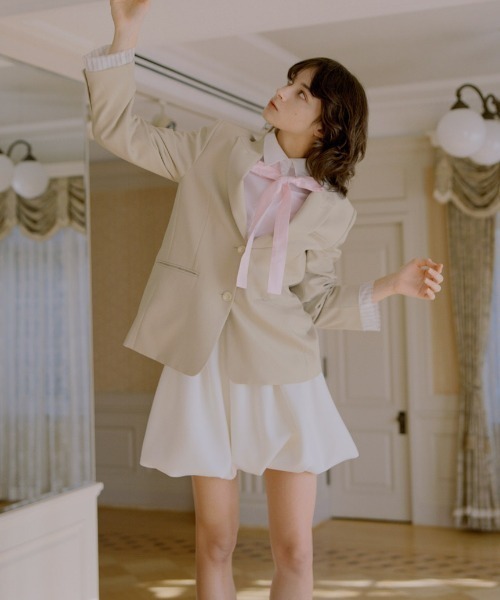 SNIDEL（スナイデル）の「バルーンフレアスカショーパン（その他パンツ・レディース・ブラック/ホワイト/ベージュ・1/0）」の16枚目の写真